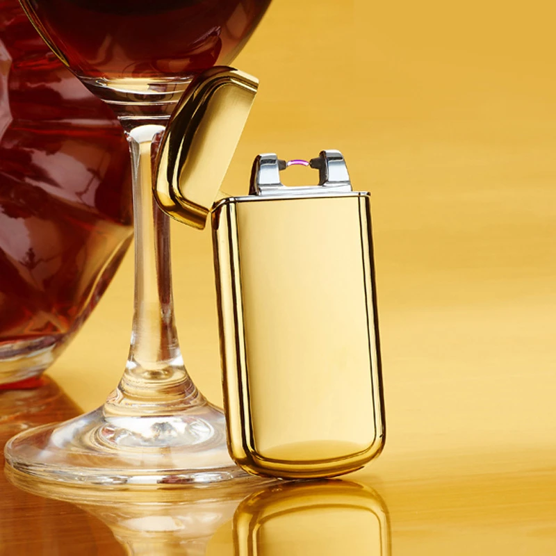 适用Zippo充电USB电子打火机 创意打火机 个性打火机点烟器