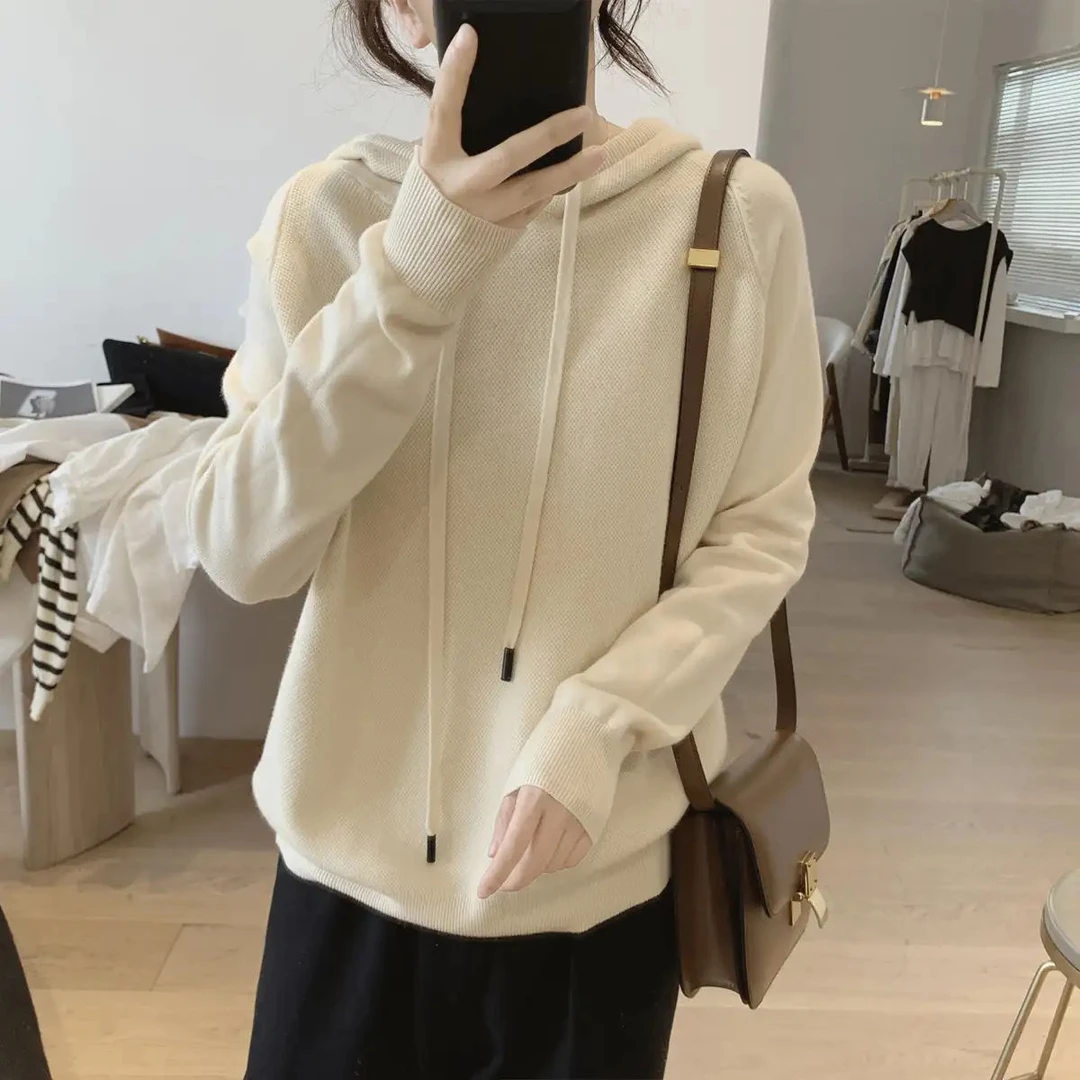 【编号401-450】秋冬毛衣套头慵懒风版衣长袖样衣显瘦