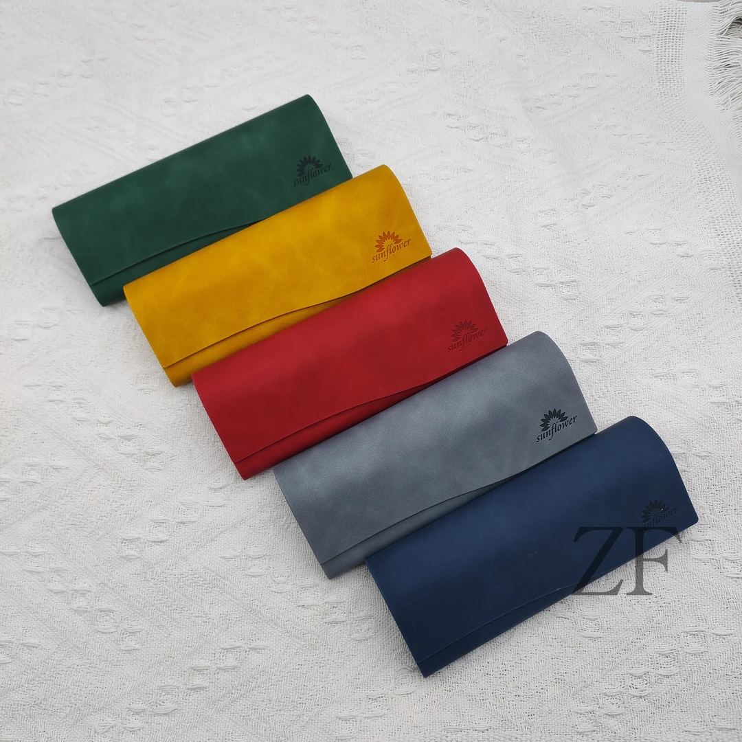 新款近视眼镜盒高颜值文艺光学镜盒200个可定制店名