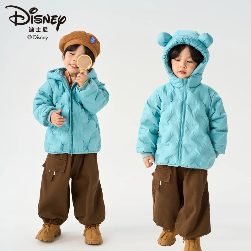 Disney/迪士尼儿童洋气羽绒服婴童白鸭绒宝宝外套XZR4SU815