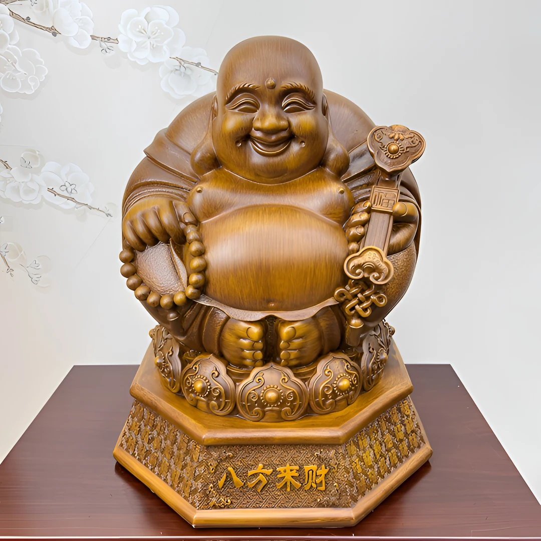 SZJ八方来财弥勒佛摆件【长30高38厘米】