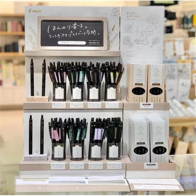 笔Pilot女生果汁乐香薰系列按动中性笔带ilmily香味juice日本百果