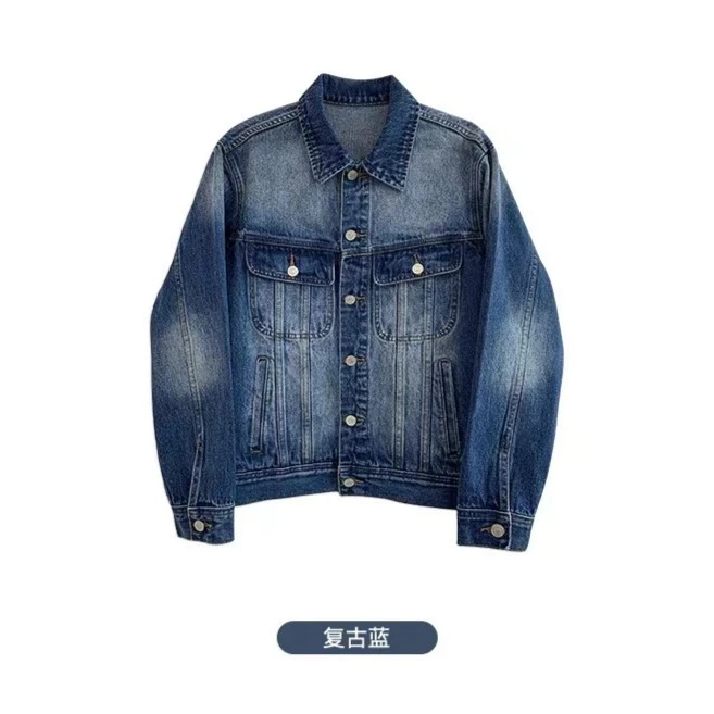 春季水洗牛仔夹克外套