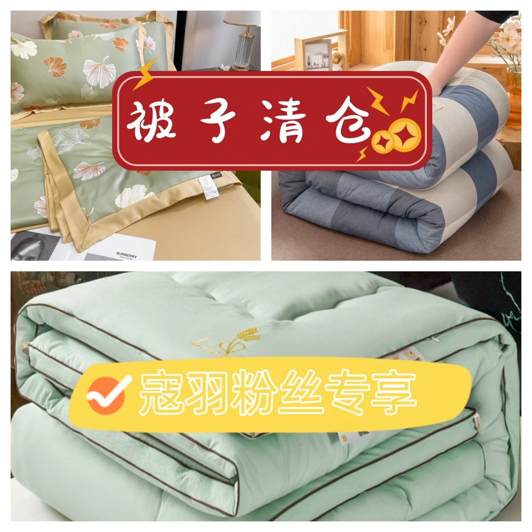 一. ‍❤️‍寇羽 ‍❤️‍春夏秋冬被薄款加厚宿舍单人学生孤品被子