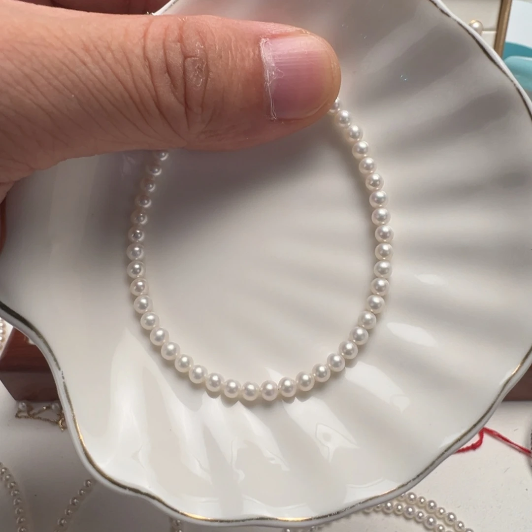 淡水珍珠手绳未镶嵌六**芽