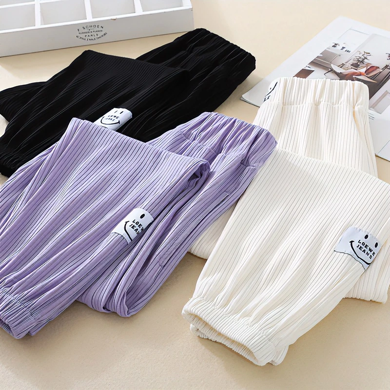 女童防蚊裤夏季薄款2024新款儿童防蚊裤夏天休闲运动裤束脚洋气潮