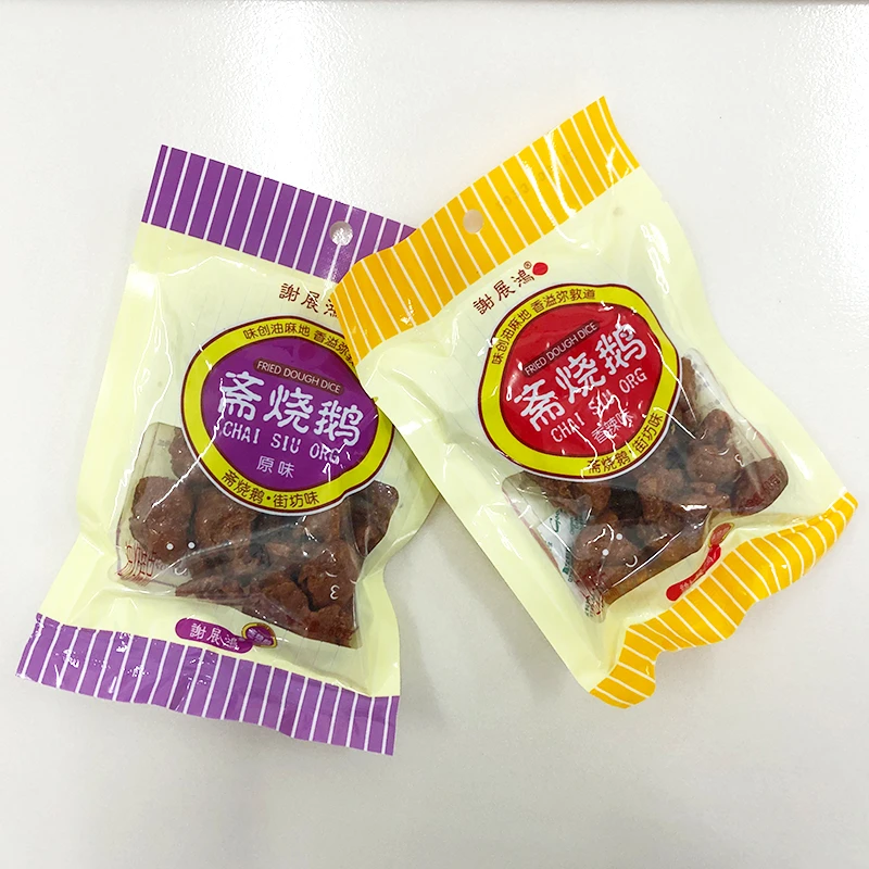 香港风味老字号谢展鸿斋开源斋烧鹅多味选油炸怀旧小吃60g