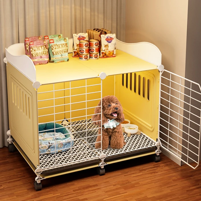 狗笼子小型犬专用室内家用泰迪博美带厕所分离中型柯基宠物别墅窝