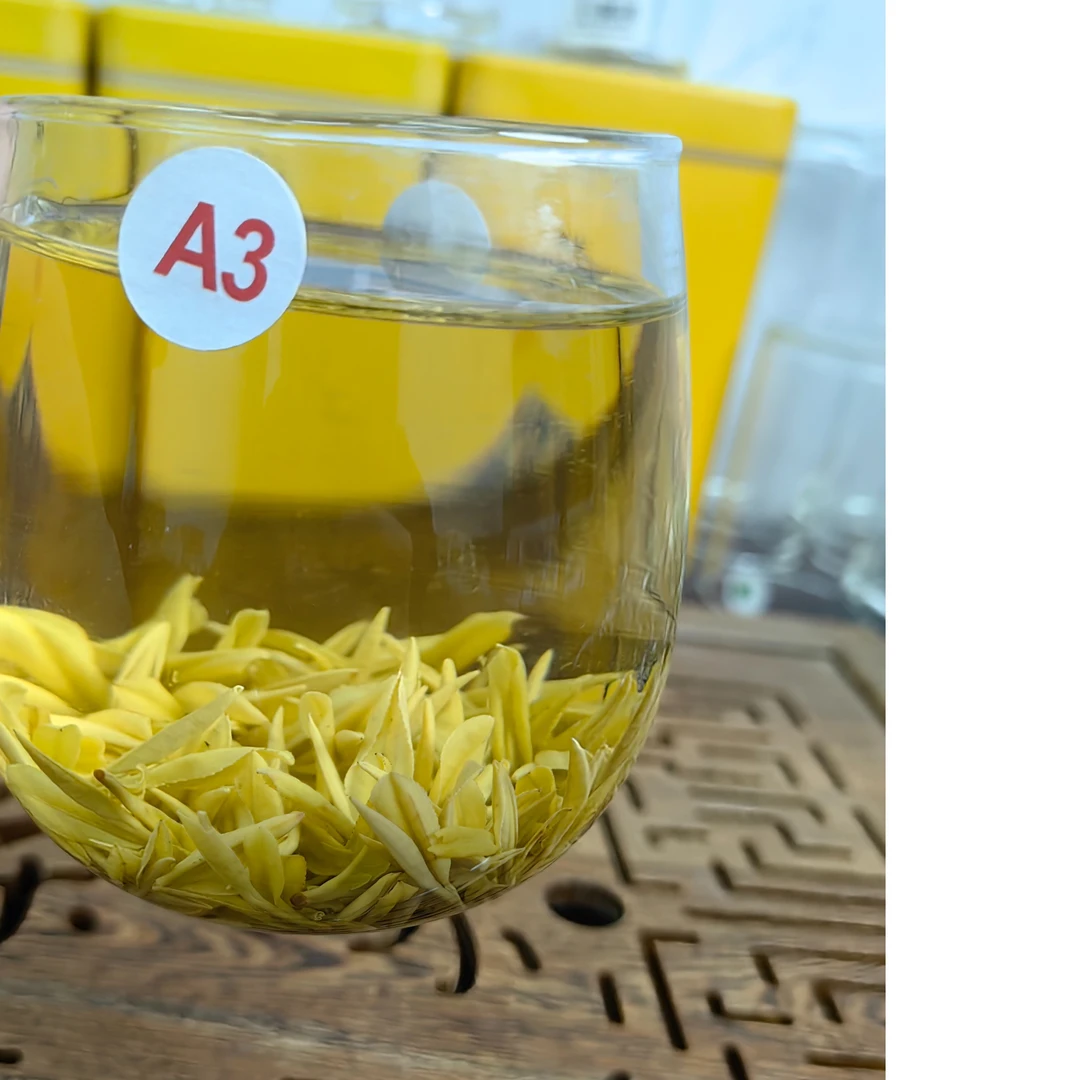 新茶绿茶a3款2025明前头采全芽黄金芽兰花香味回甘甘甜绿茶茶叶