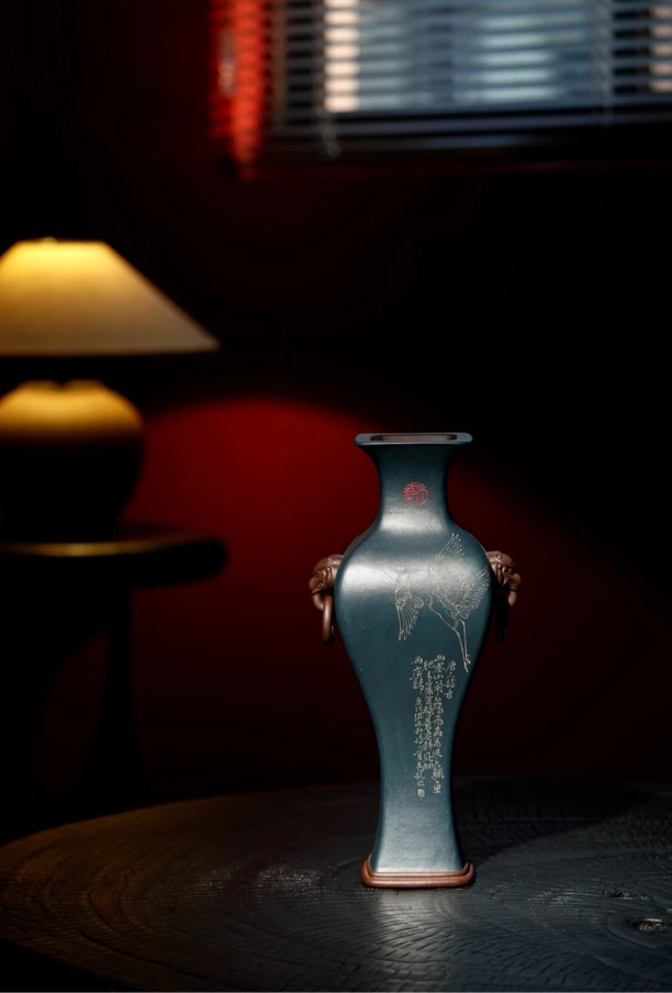 【知守.茶器】美人瓶，紫砂高端赏瓶，范小君作品