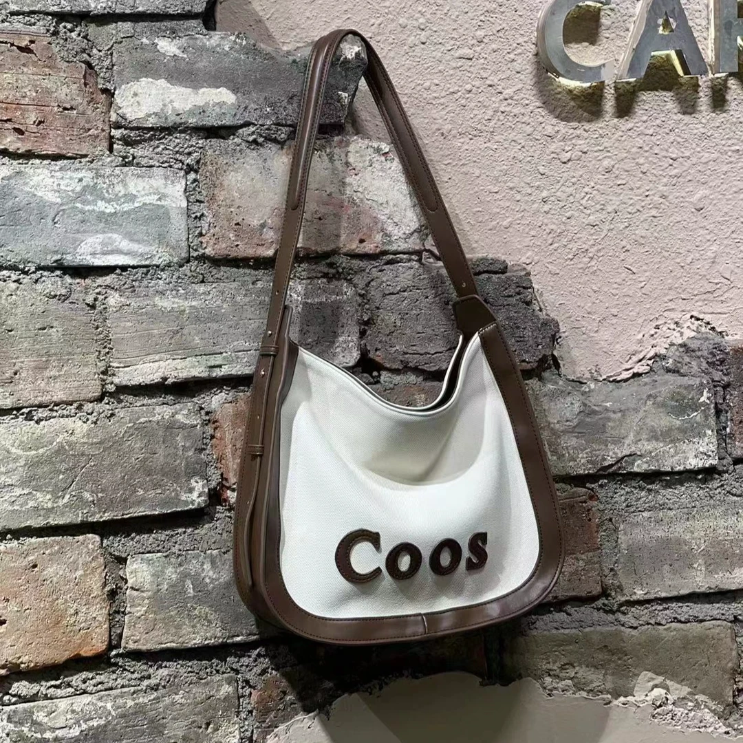 2024新款时尚女包腋下女包潮流女包复古休闲韩版女包  布  6121