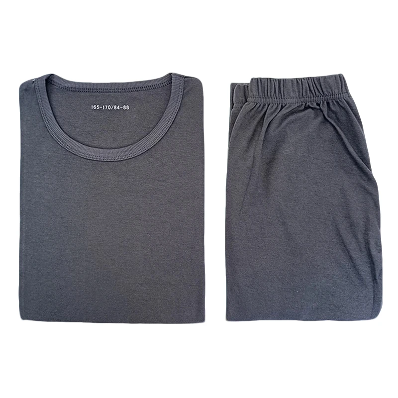 【永哥户外】打底秋衣秋裤套装舒适亲肤男士圆领长袖