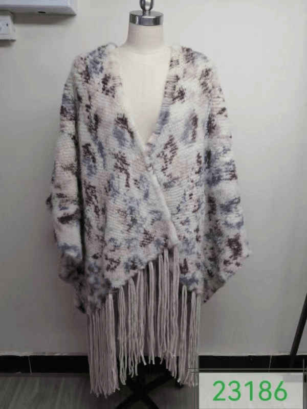 2023年新款水貂斗篷s23186