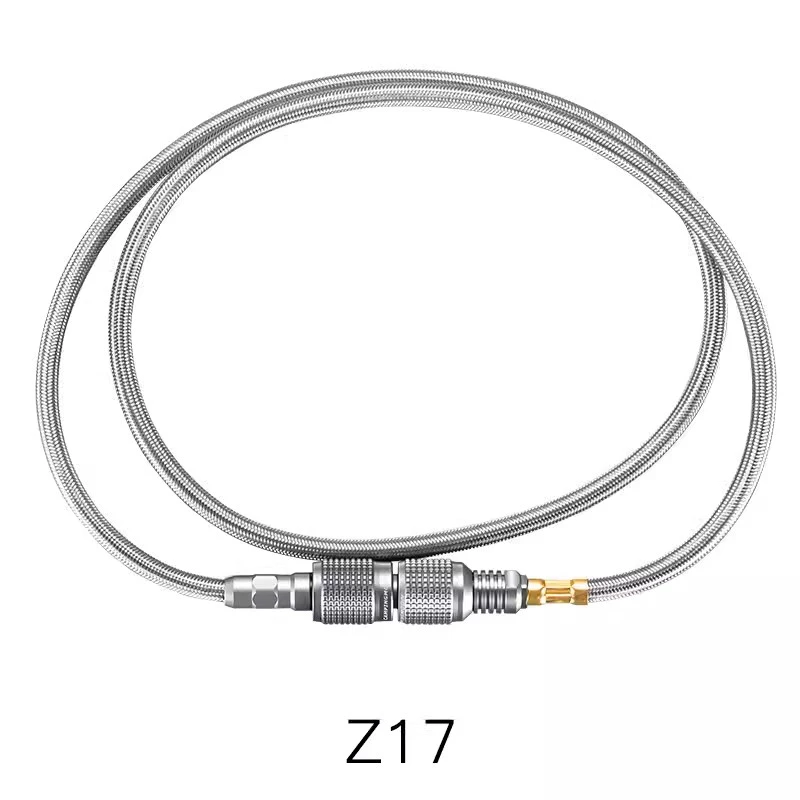 柯曼Z17直线延长管气炉加长管线适配转接头卡式气转接扁气罐耐压