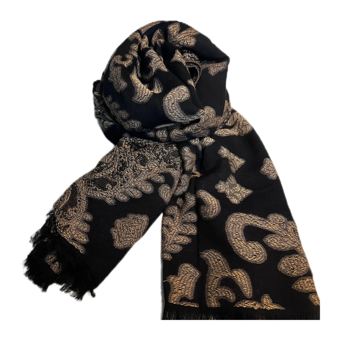 Juerun/觉闰【提花大披肩】长款围巾秋冬款时尚百搭经典潮流