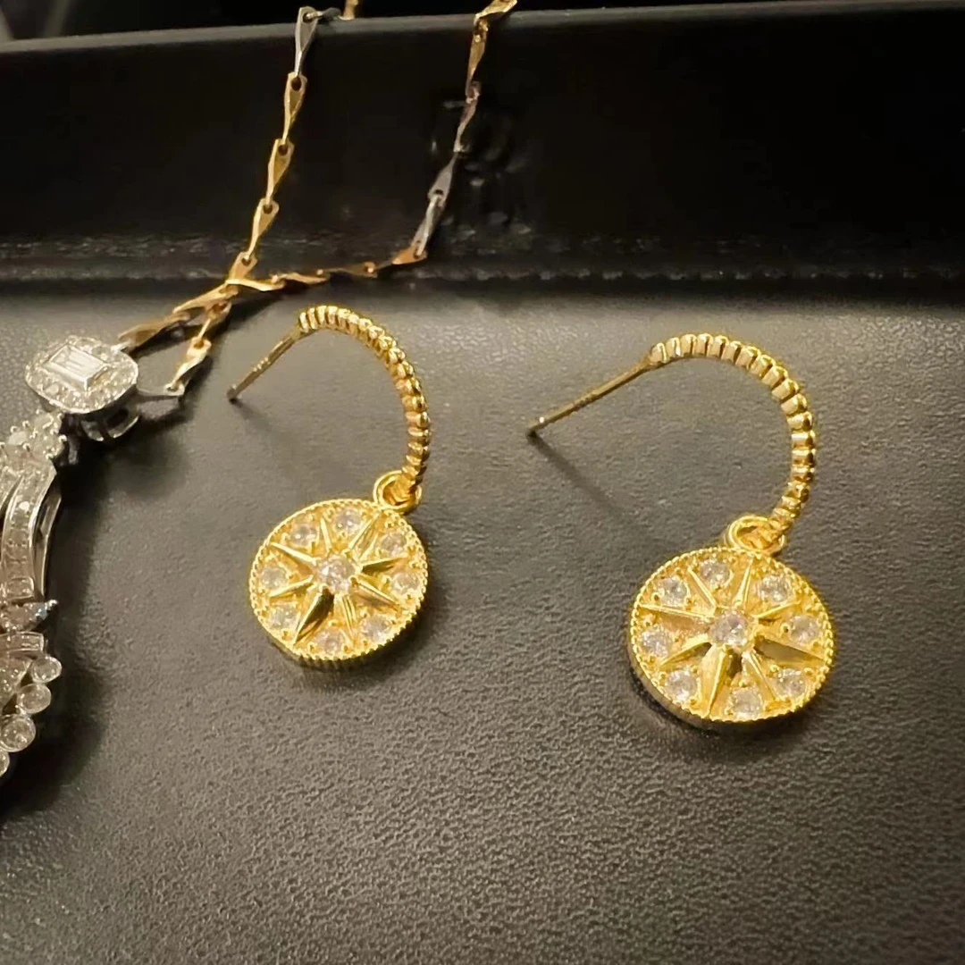 合金耳饰  詹维尼 耳钉 ES145