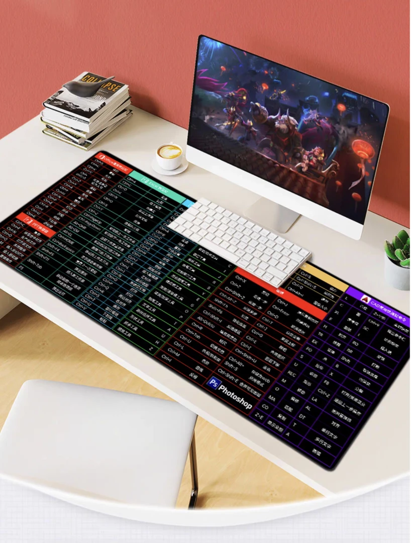 全新大鼠标垫 30×70 图案随机