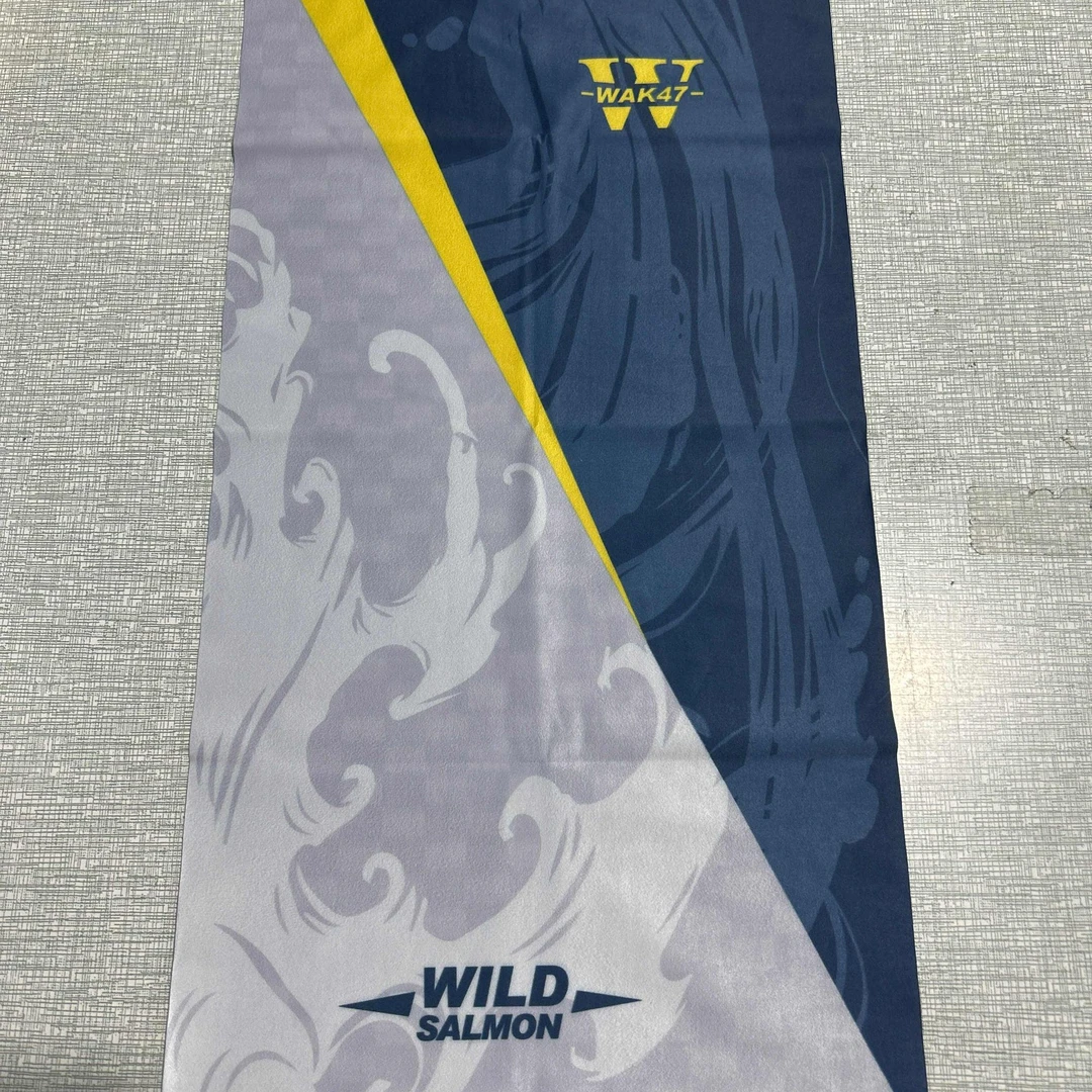 户外钓鱼真冰丝面巾（金钩）