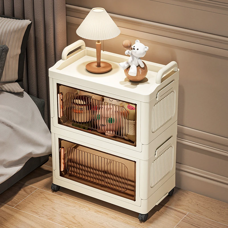 纳份爱37cm【两层】抽屉式零食玩具储物柜整理盒收纳柜书柜家用书柜