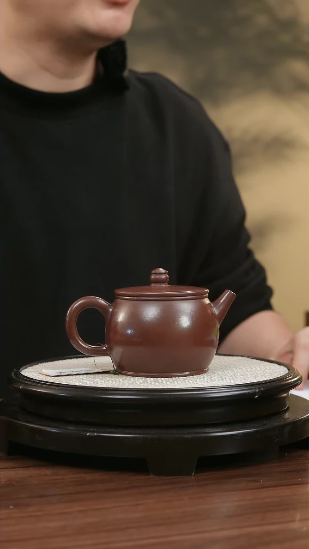 【闪购商品】紫砂茶壶西哥S1512周国君紫泥汉瓦