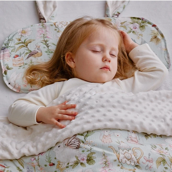 OakFamily婴儿云片枕可拆洗纱布春秋透气婴儿枕枕头