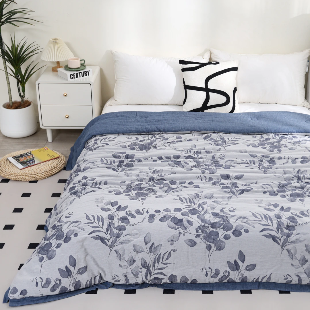 【水墨-米切尔】纯棉纱布秋冬被150*200cm