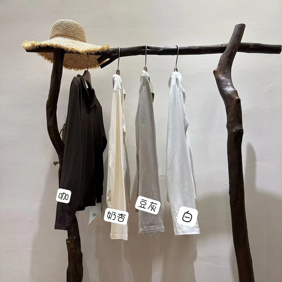 33推荐 MI#803 日系休闲长袖T恤 01-09 K