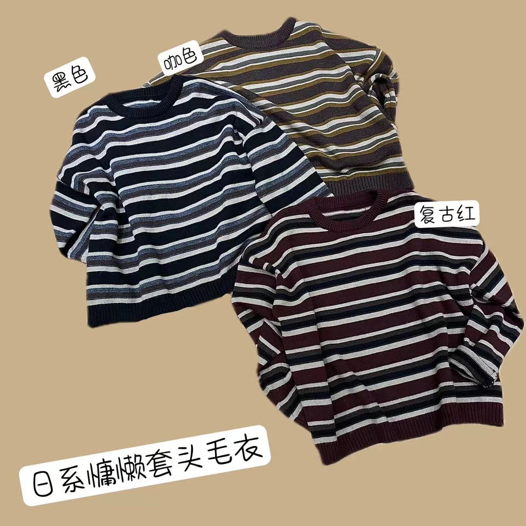 33推荐 YB#8652 日系套头毛衣 10-9