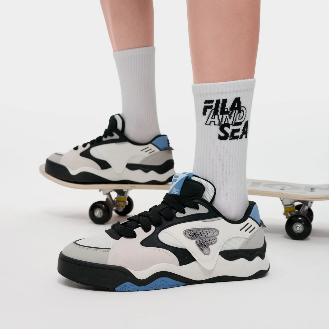 Pigalle联名FILA FUSION踢板鞋2代专业运动滑板鞋男款T12M432307F