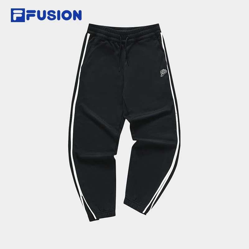 FILA斐乐潮牌针织长裤男冬季新款潮流宽松休闲运动裤T11M412605F