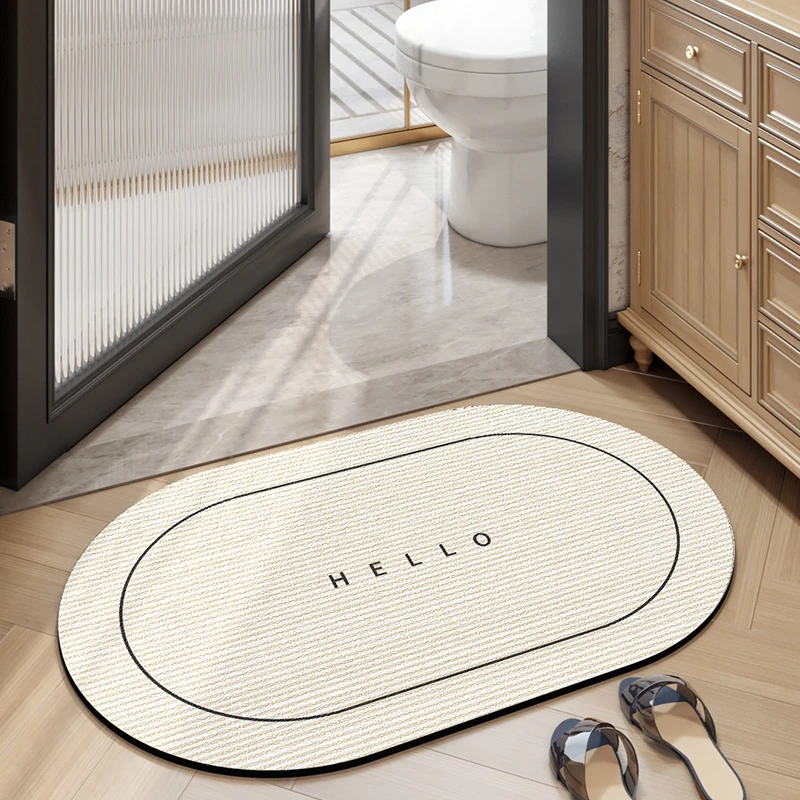 大江卫生间地垫吸水垫浴室门口家用垫子速干厕所防滑垫耐脏脚垫子