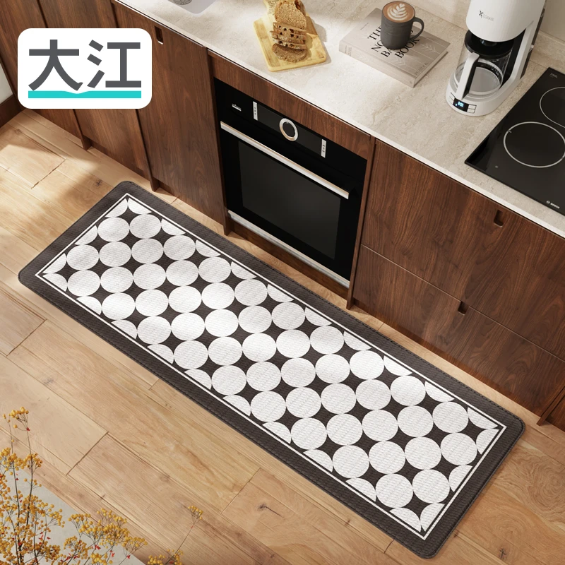 大江厨房地垫防水防油地面高级防滑垫垫子家用减震防摔轻奢脚垫子