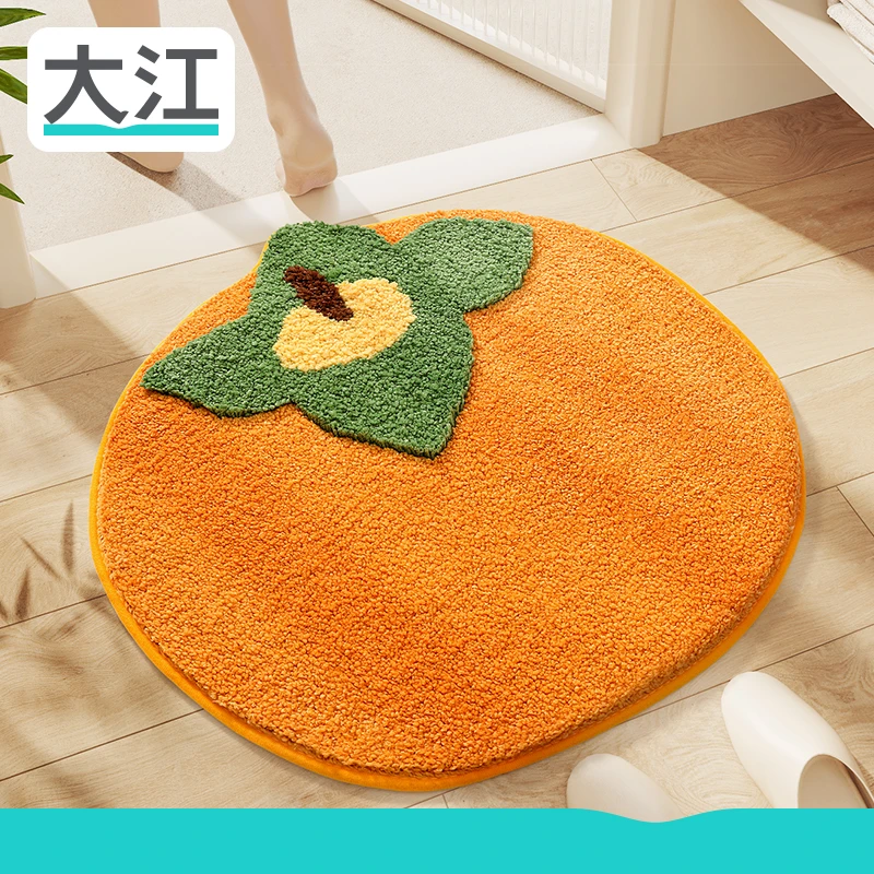 大江浴室吸水垫厕所防滑脚垫淋浴房卫生间洗手间轻奢高级家用垫子