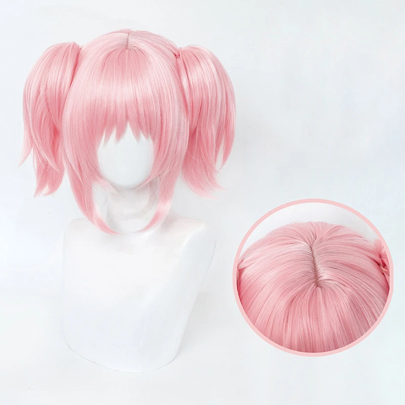 魔法少女小圆鹿目圆cos假发双马尾仿真发动漫cosplay二次元全头套