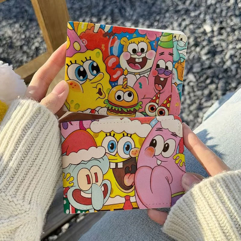 海绵宝宝可爱驾驶证保护套二合一行驶证机动车驾照本皮套颜值卡包