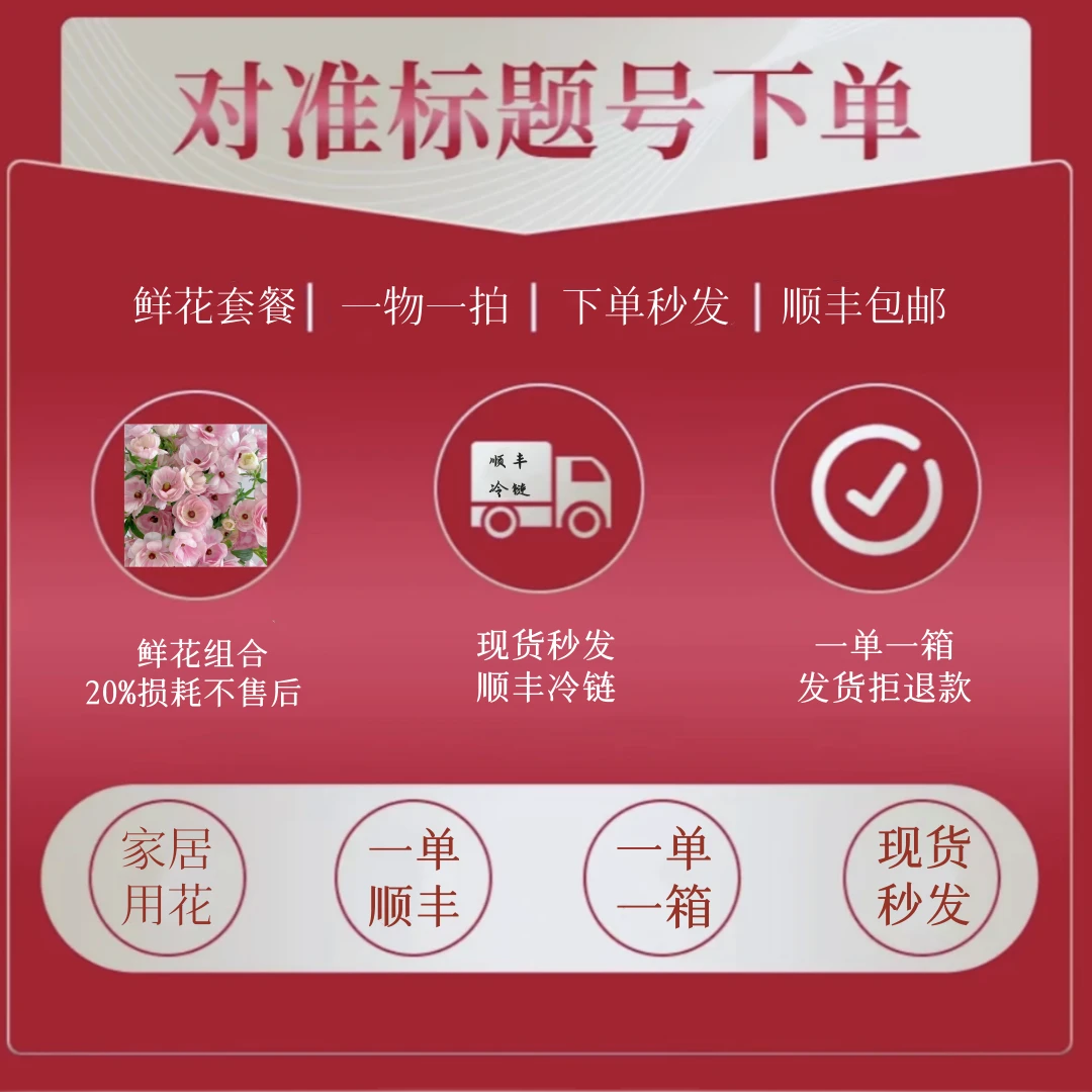 【远梦鲜花】883#对准编号下单玫瑰鲜花组合套餐20%不售后 顺丰包邮