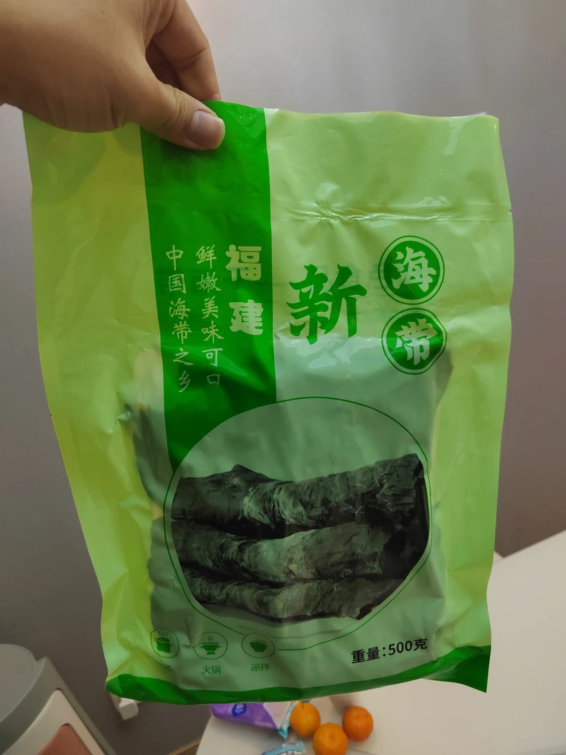 【片菜包装】霞浦日晒福建天然特级干海海带带头糯特厚特产干货特厚