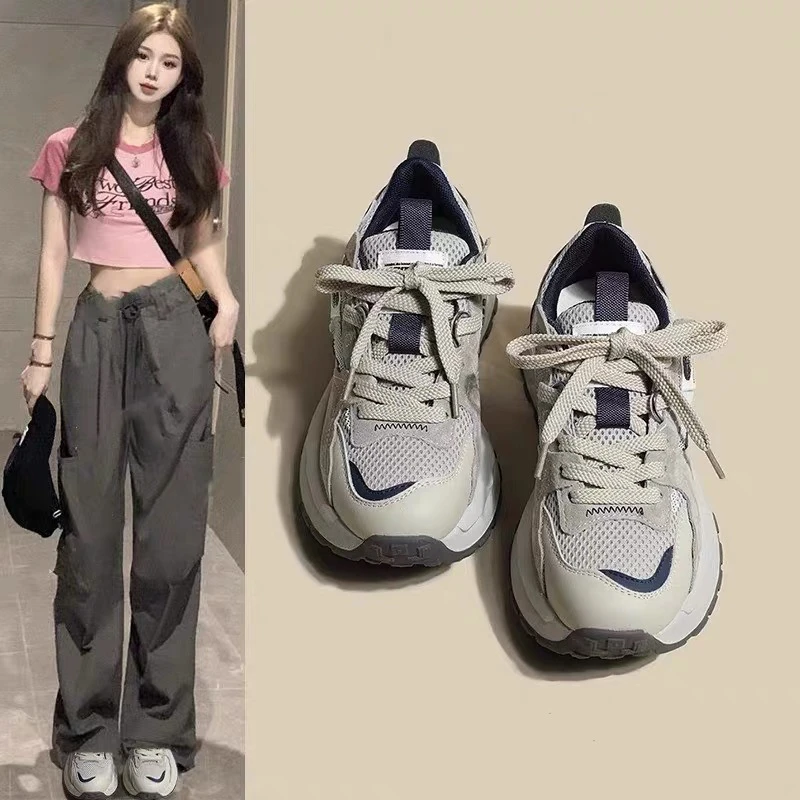 秋冬透气劳保鞋女新款钢头四季轻便女士钢包头防砸带钢板上班女式