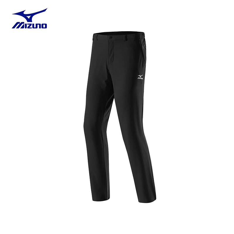 Mizuno/美津浓户外休闲裤男女情侣春秋季防风宽松直筒登山长裤子
