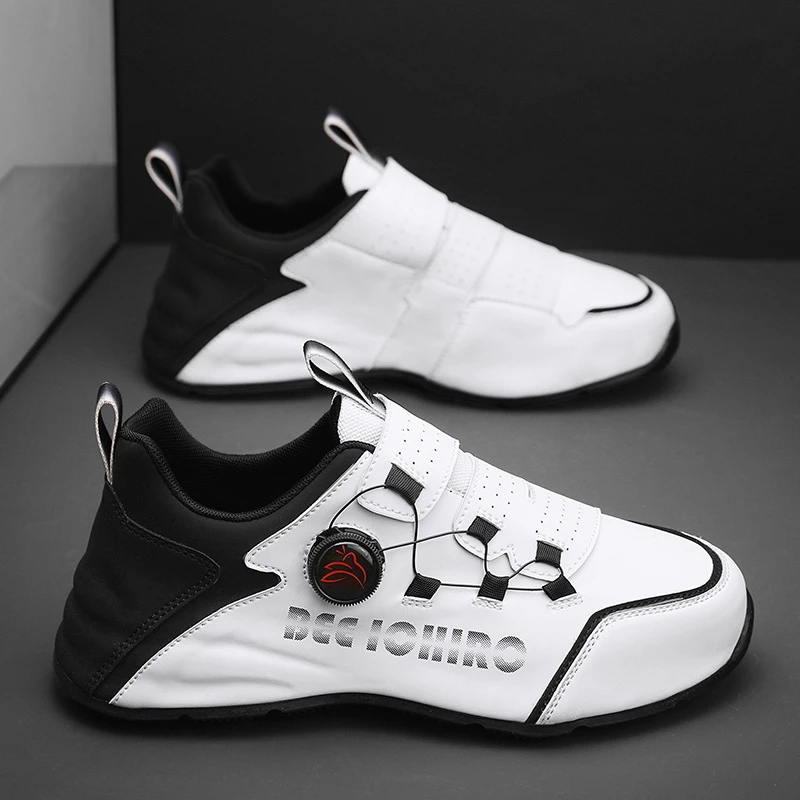 运动时尚男鞋四季个性百搭旋转扣包底鞋新款内增高男士休闲老爹鞋