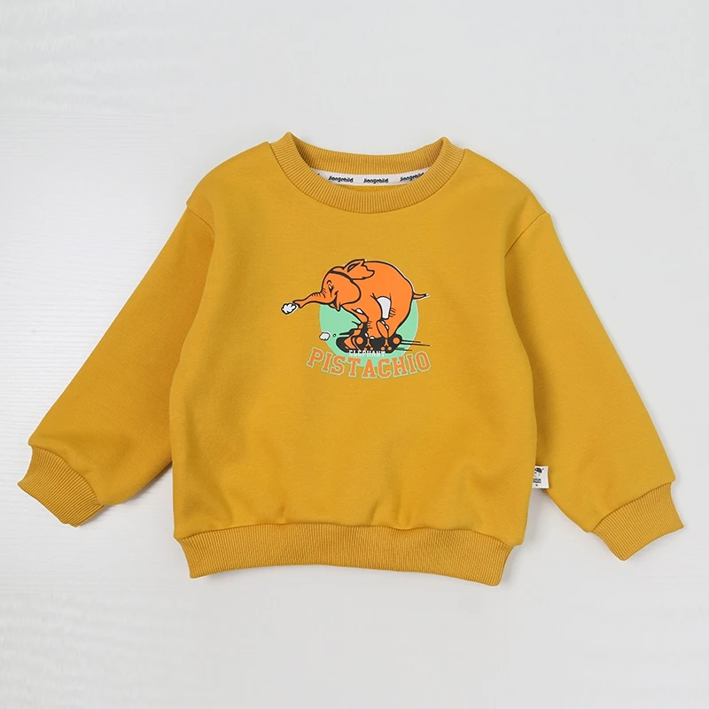 品牌童装男童卫衣打底衫秋装新款儿童内搭小童韩版XBE27548