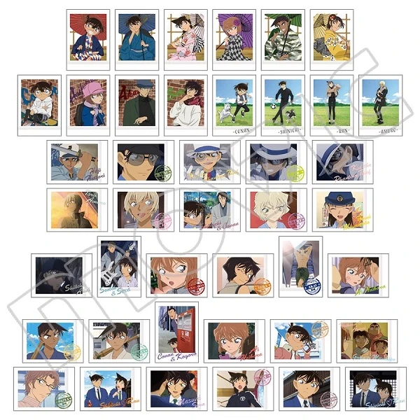 【国现】 名侦探柯南 拍立得 vol.2 全42种 （1包3张）
