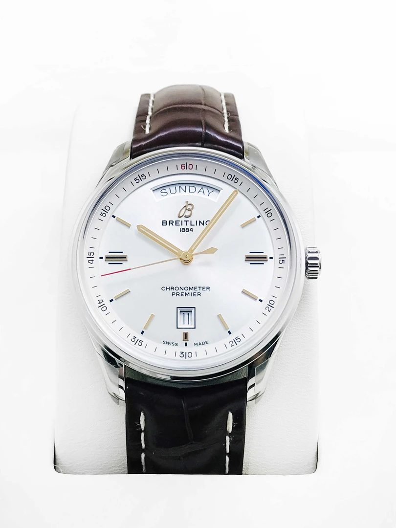 全新未使用 BREITLING/百年灵 云时臻品/璞雅系列/全套/40mm