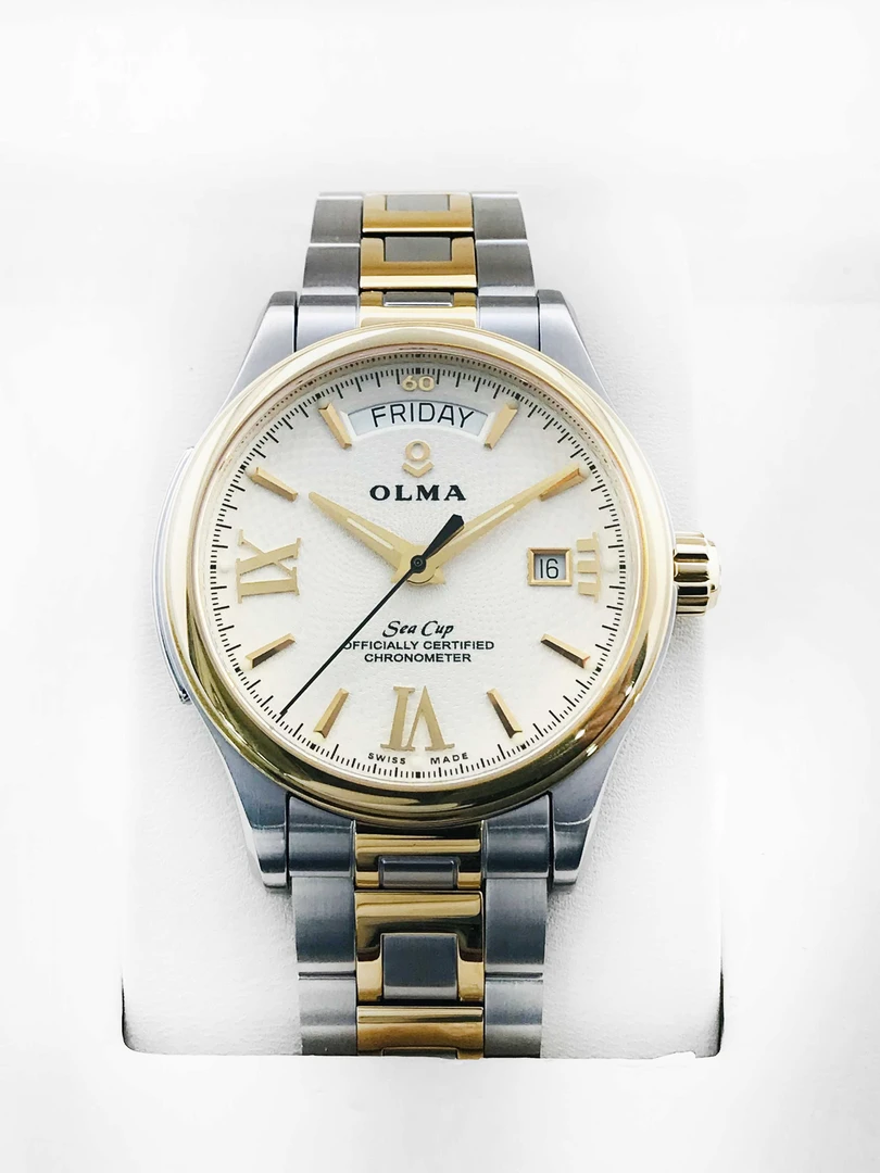 99新 Olma/奥尔马 云时臻品/海杯系列/全套/39mm