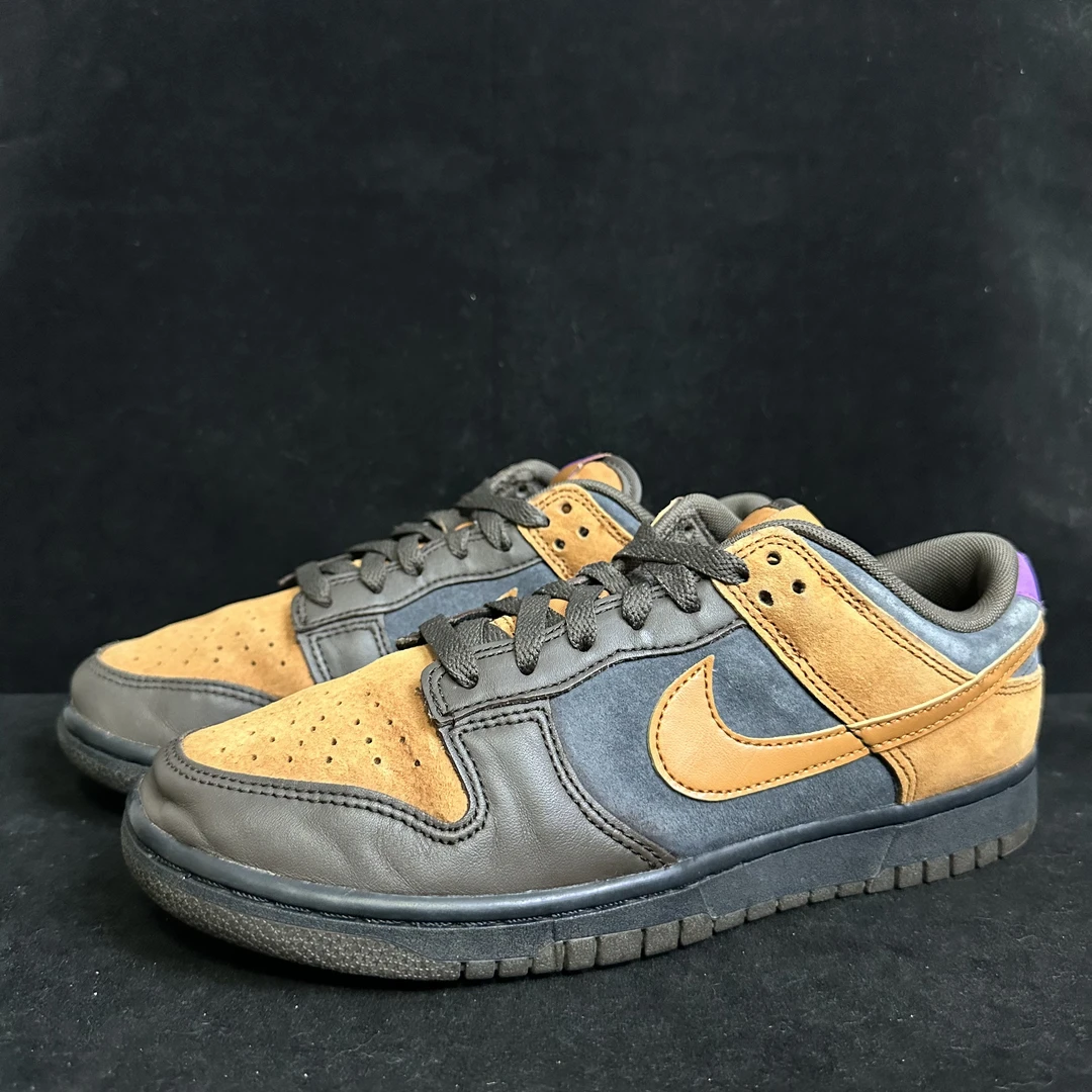 二手/ 41码/ Nike Dunk 苹果酒 棕色 低帮板鞋 男女同款 假一罚四