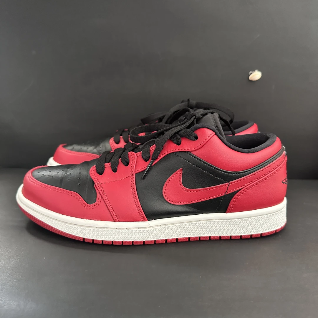二手/41码Nike aj1反转禁穿 低帮复古篮球鞋板鞋休闲鞋 假一赔四