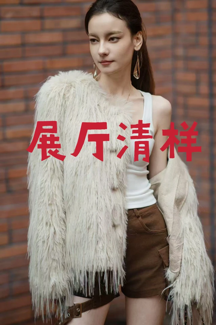 【分丝浮力】网红女装皮草保暖气质百搭时尚外套