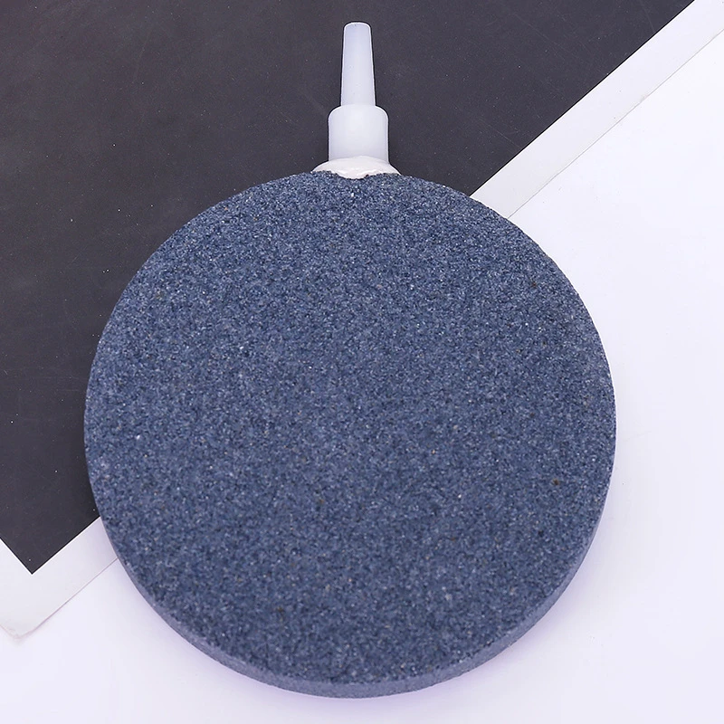 气泡石氧气沙盘气盘气饼高温烧结沙盘石气泡盘鱼缸水族箱增氧气泵