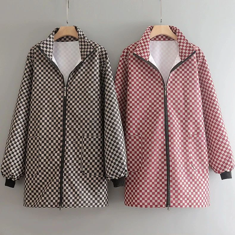 长袖拉链围裙外套罩衣秋冬加肥男女螺纹口上班干活防油污耐磨定制