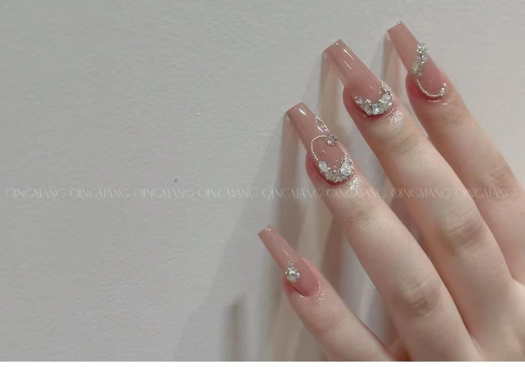 美甲饰品迷你号钢珠珍珠配饰